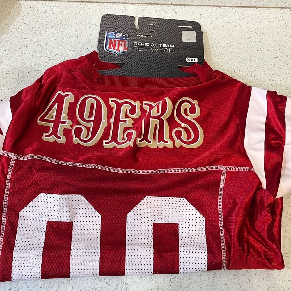 49er Pet Jerseys